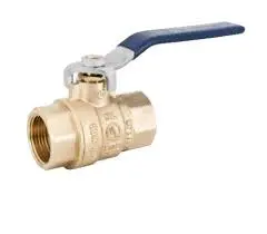Lead-Free Brass Ball Valve – 3/4" Female Iron Pipe Thread 1