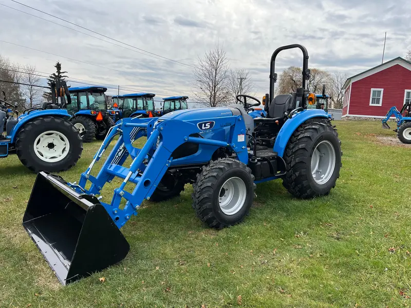 Ls Mt352Pct Compact Tractor With Power Take-Off And Loader Ready Package 1