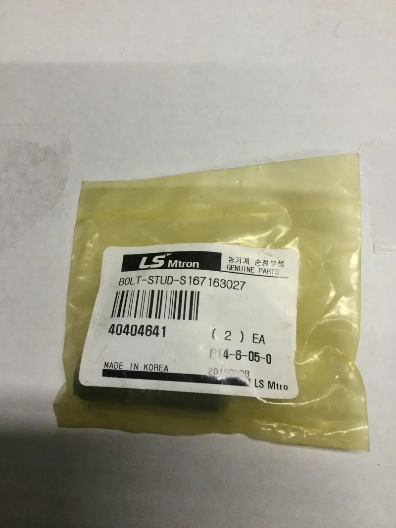 Ls Tractor Bolt Stud S167163027 – Oem Replacement Part (40404641) 1