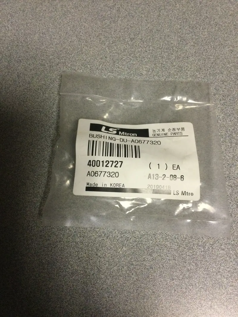 Ls Tractor Du Bushing A0677320 – Self-Lubricating Sleeve Bearing (40012727) 1