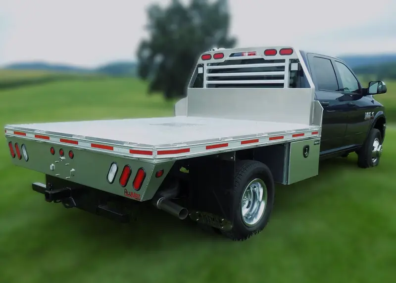 Martin Aluminum Flatbed Truck Body – Dx Series, 84" X 88" Deck 1