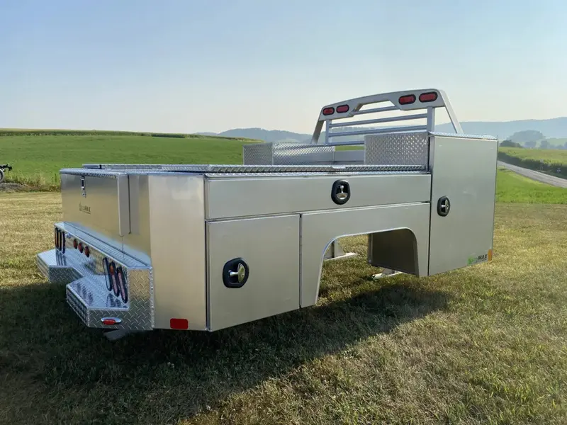 Martin Gooseneck Aluminum Service Body – 98" X 136" (Gnsb-Al-98X136) 1