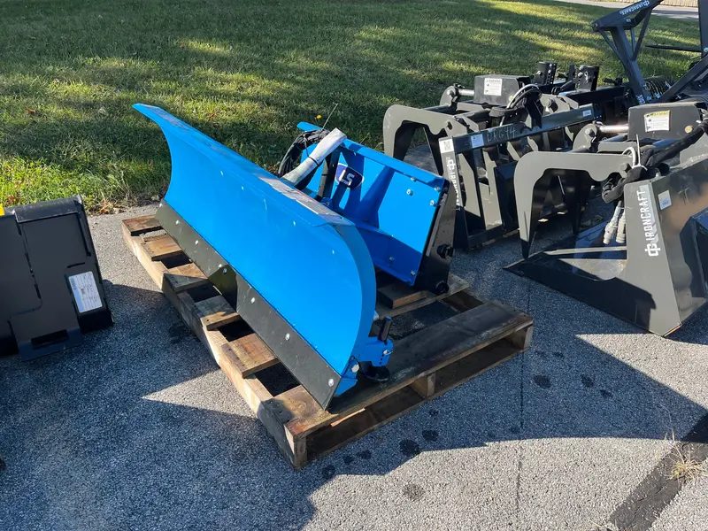 Mbd1160A Subframe-Mounted Snow Blade For Compact Tractors 1