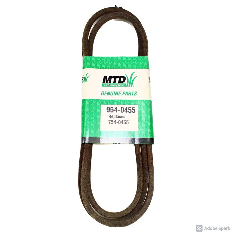 Mtd 12" X 103" L-Series V-Belt - Part #954-0455 (Clearance) 1