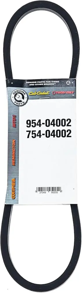 Mtd Replacement V-Belt For Lawn Tractors – Part 954-04002 (Clearance) 1