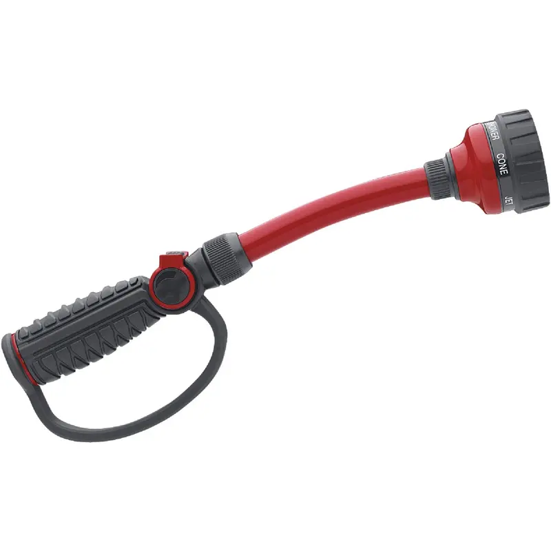 Orbit Pro Flo D-Grip Water Wand – 14" Length, 7 Spray Patterns, Red/Black 1