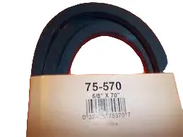 Oregon Heavy-Duty Wrapped Belt – Lawn Equipment Power Transmission 75-570 1