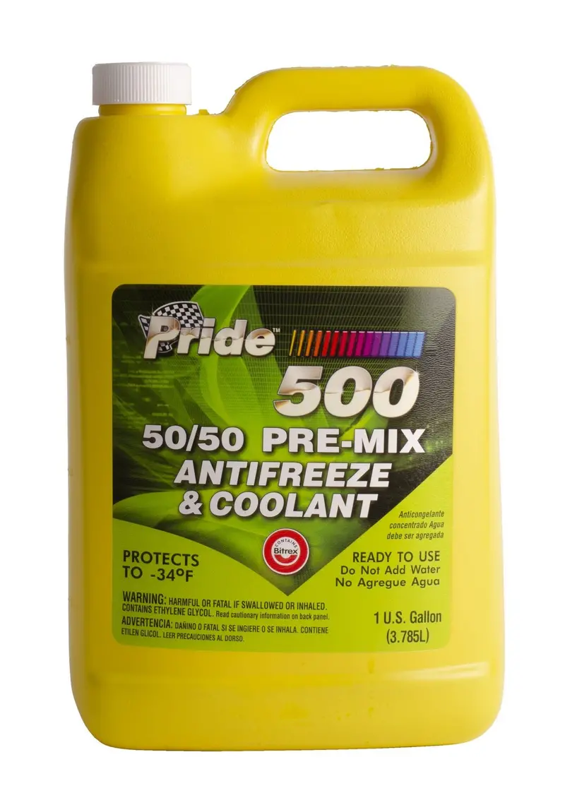 Paul B P500 Green 50/50 Antifreeze Coolant – Ethylene Glycol-Based Formula 1