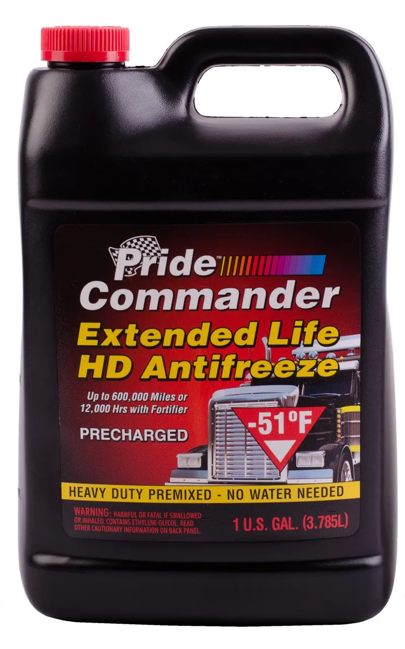 Paul B Red 50/50 Antifreeze/Coolant – Pre-Mixed Formula, 1-Gallon Bottle, Pc51 1