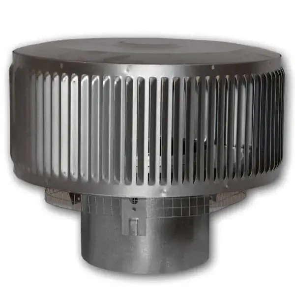 Rlt-12Dm Round Top Louvered Cap (12") – Empire Distributing (Travis) 1