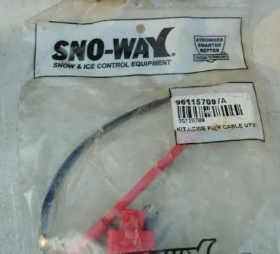 Snoway Heavy-Duty Power Cable Installation Kit #96115709 1