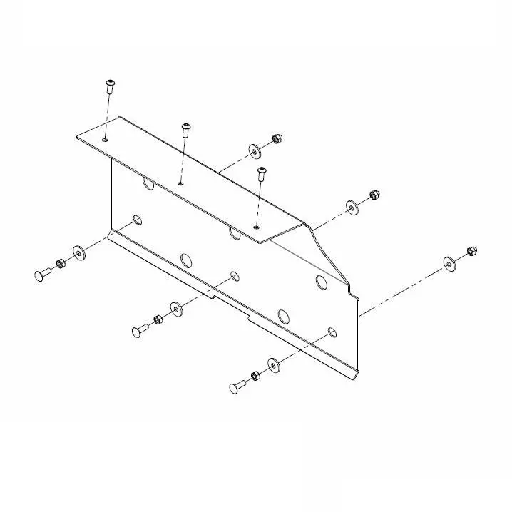 Stainless Steel Front Air Channel Kit – Ce550 Boiler – 2500239 (Clearance) 1