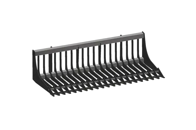 Standard Rock Bucket – 66-Inch Width For Skid Steers And Compact Loaders 1