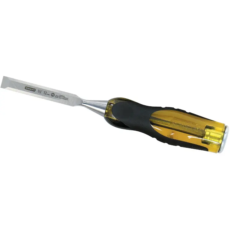 Stanley Fatmax Wood Chisel – 1/2-Inch Beveled Edge, For Carpentry & Joinery 1