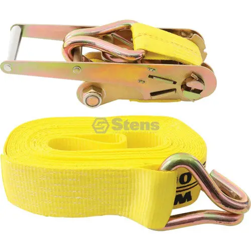 Stens Heavy-Duty Ratchet Strap – 1-Inch Width, 10-Foot Length, Part #30141110 1