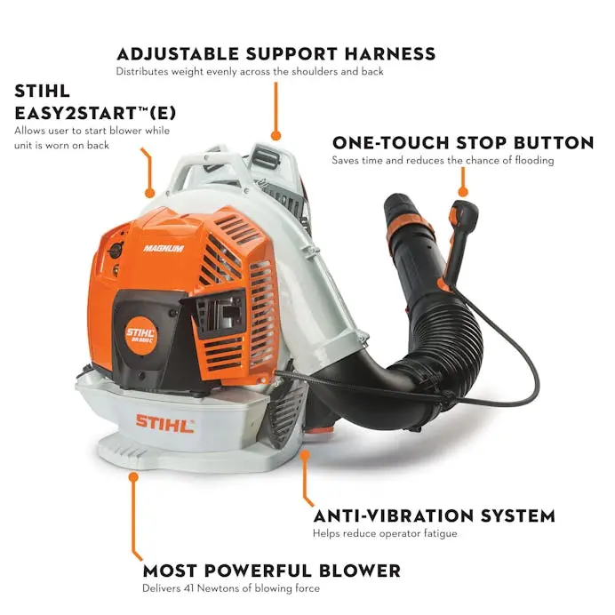 Stihl Br 800 C-E Commercial Backpack Blower – 79.9Cc, 41 N Air Force 1