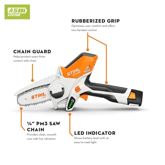 Stihl Gta 26 Cordless Pruning Saw – Ergonomic Design For Precision Cuts 1