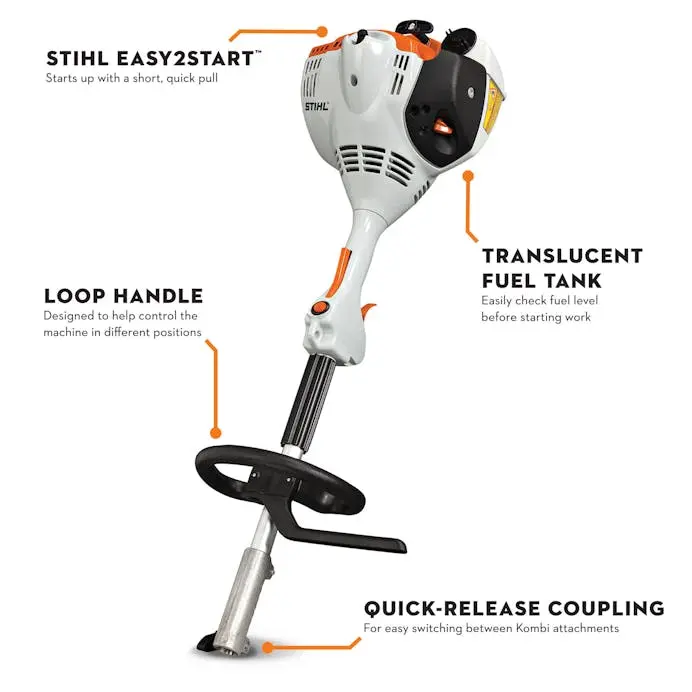 Stihl Km 56 Rc-E Kombisystem Powerhead – 27.2Cc Gas Engine 1