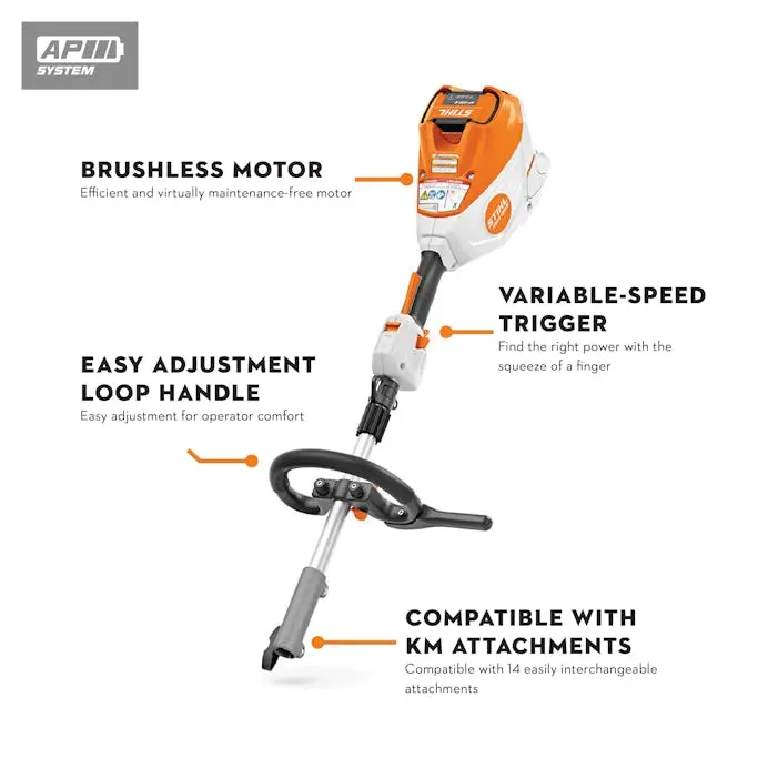 Stihl Kma 120 R Brushcutter With Loop Handle 1