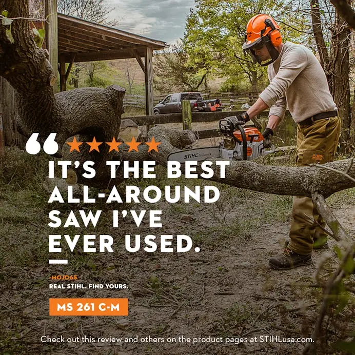 Stihl Ms 261 C-M Professional Gas Chainsaw 1