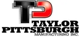 Taylor Pittsburgh 8-Inch Solid Rubber Wheel – Heavy-Duty, #50557500 1