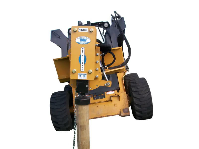 Tmw Pd1600 Hydraulic Post Driver For Fence Installation 1