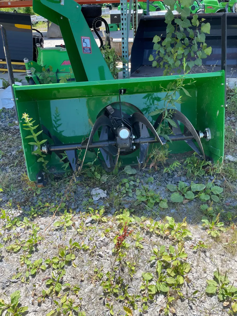Used 60-Inch John Deere Snowblower Attachment – Heavy-Duty Winter Clearing – Inventory #8086 1
