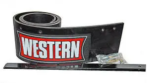 Western Rubber Deflector Kit – Snowplow Edge Protection System – #62123-1 1