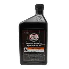 Western Waterproof Hydraulic Fluid – Quart Size 1