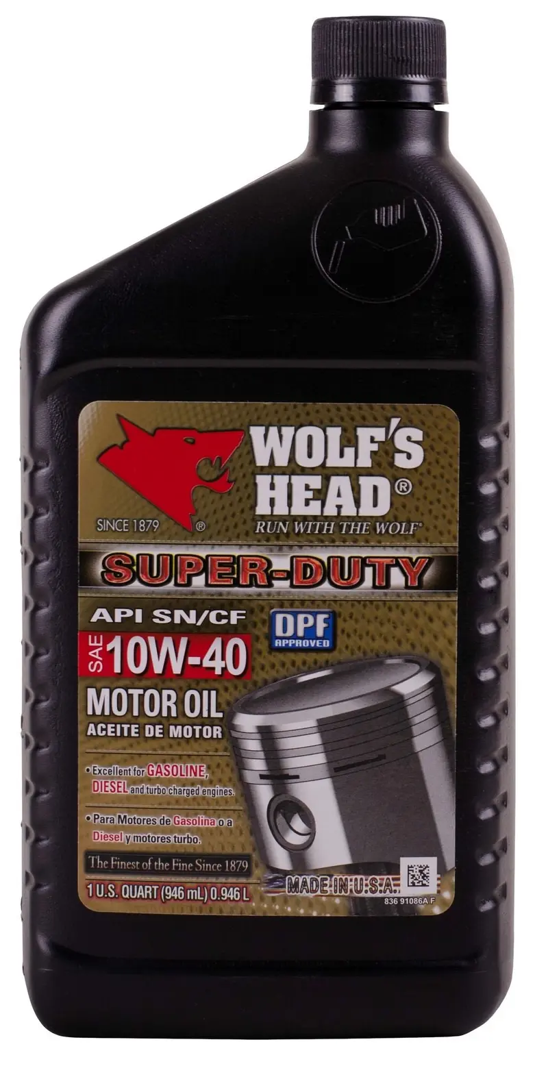 Williams Lubricants Wolf’S Head 10W-40 Engine Oil – Quart (836-91086) 1
