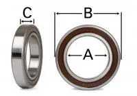 Yanmar 6211 Precision Ball Bearing - 24101-062114 1