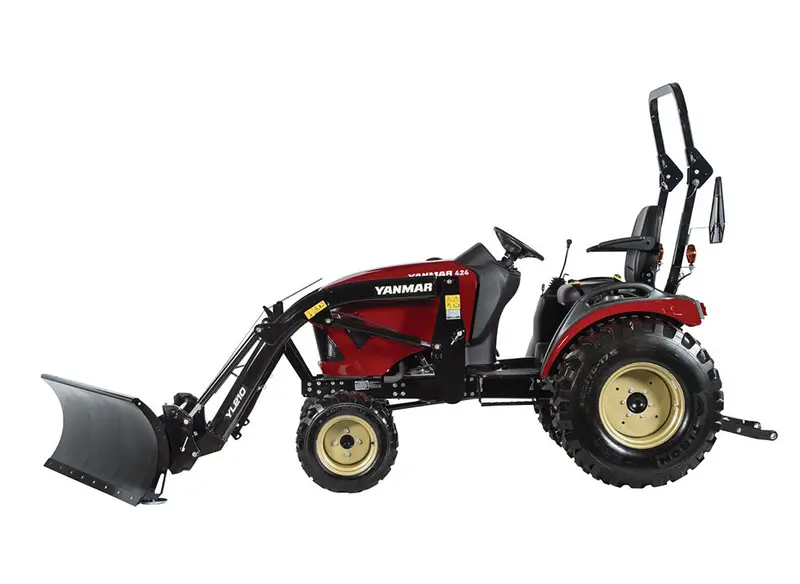 Yanmar Front-Loader Snow Blade Attachment – Heavy-Duty Clearing Tool 1