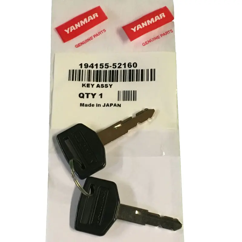 Yanmar Spare Key Assembly – Alternate Fitment Key Kit (Part No. 194155-52160) 1