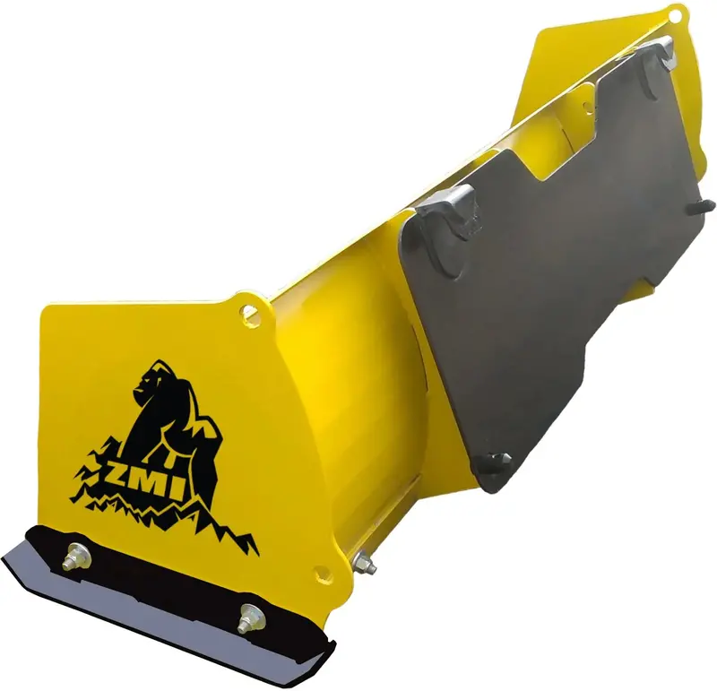 Zmi 3P00030 Rubber-Edged Snow Pusher For Pavement Clearing 1