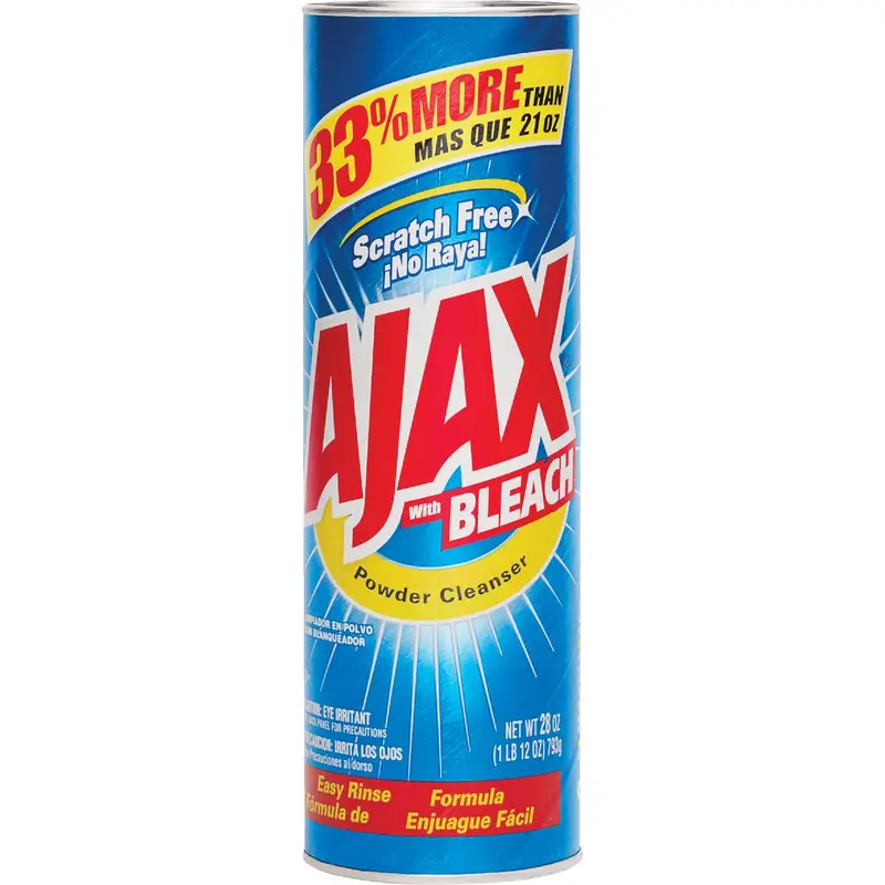 Ajax 28-Ounce Bleach-Infused Powder Cleanser For Tough Stains 1