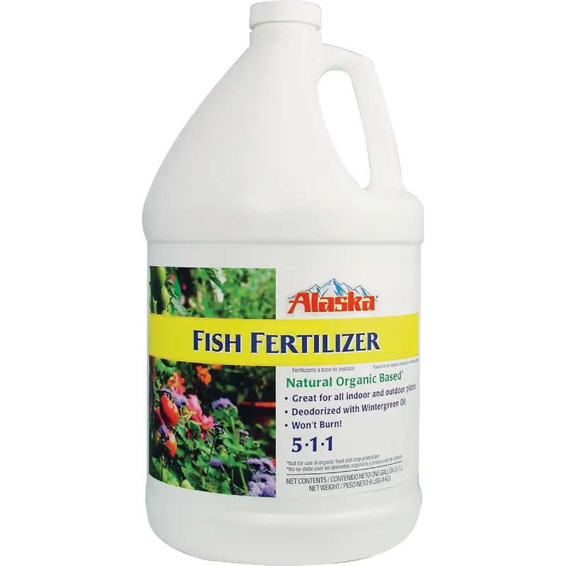 Alaska Organic Liquid Plant Food – 5-1-1 Npk Concentrate (1 Gallon) 1