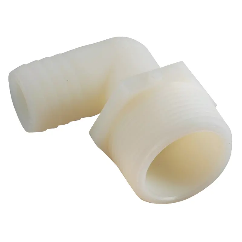 Anderson Metals Nylon 90-Degree Elbow Fitting – 3/8 In Barb X 3/8 In Mip 1