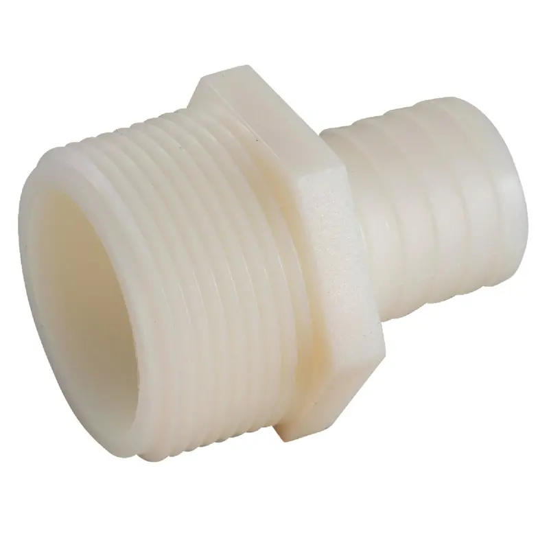 Anderson Metals Nylon Barb-To-Mip Connector – 3/8" Barb X 1/4" Mip 1