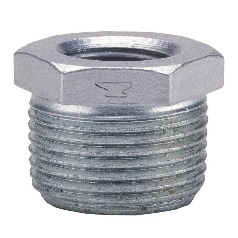 Anvil Hex Bushing – 2-Inch X 3/4-Inch Galvanized Fitting 1