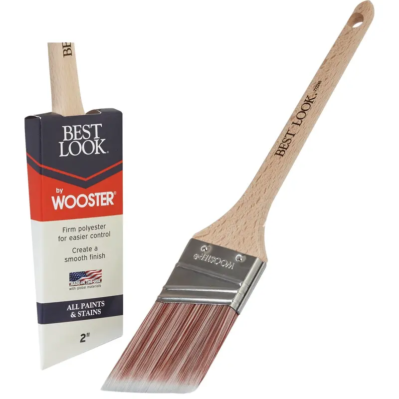 Best Look By Wooster 2 In. Thin Angle Sash Paint Brush 1