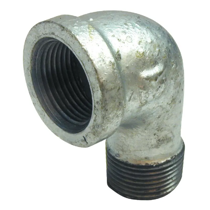 B&K Galvanized 90-Degree Street Elbow – 1/8-Inch Npt, 1/4-Bend Configuration 1