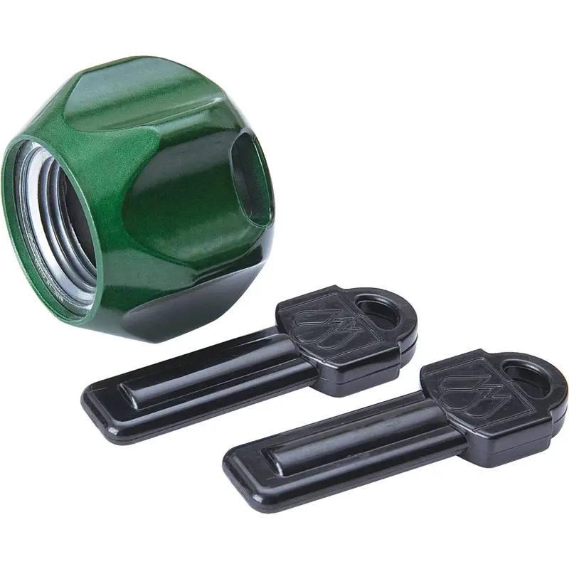 B&K Hose Bib Lock – 3/4-Inch, Two-Keyed-Alike Security Set 1