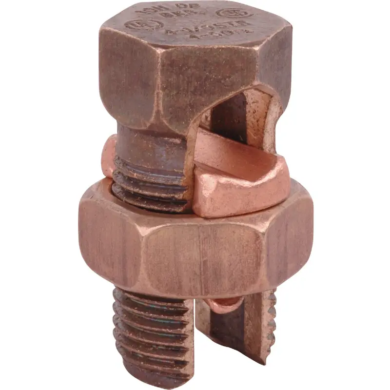 Blackburn Silicon Bronze Split Bolt Connector — High-Strength, 1.0 To 4-Conductor 1