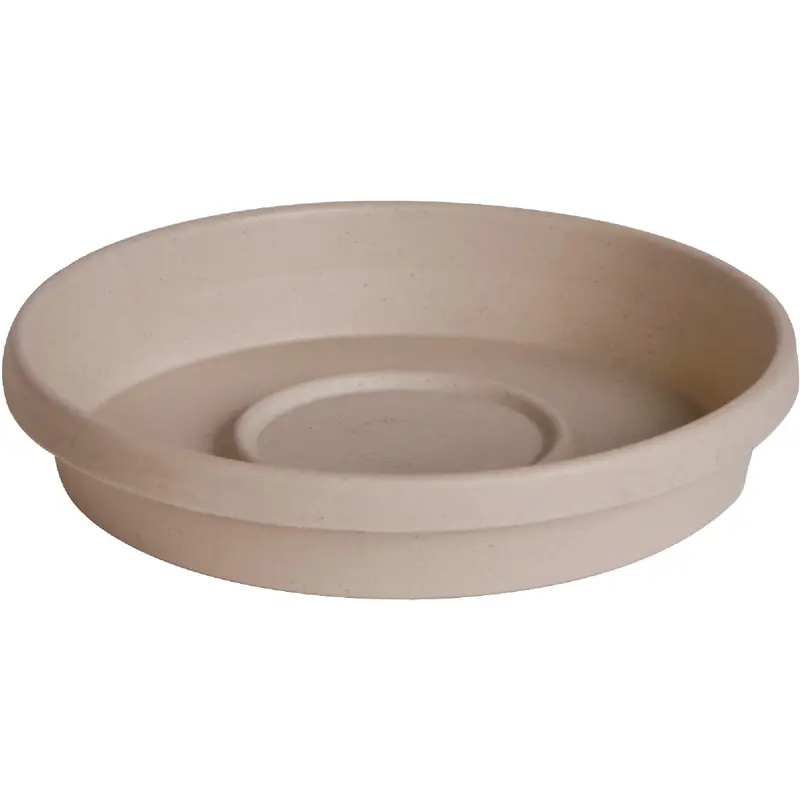 Bloem Pebble Stone Classic Flower Pot Saucer – 14" Diameter 1