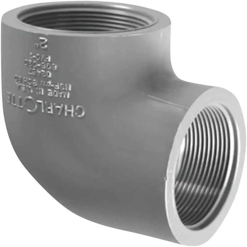 Charlotte Pipe 1-1/4" Schedule 80 Pvc 90° Female-Female Elbow (1/4 Bend) 1