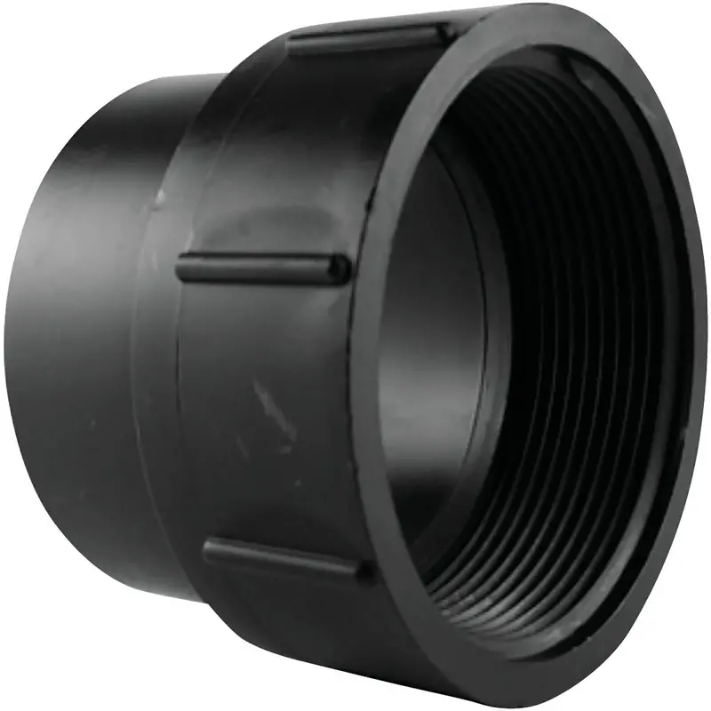 Charlotte Pipe 2-Inch Abs Cleanout Fitting – Spigot X Fip Connection 1