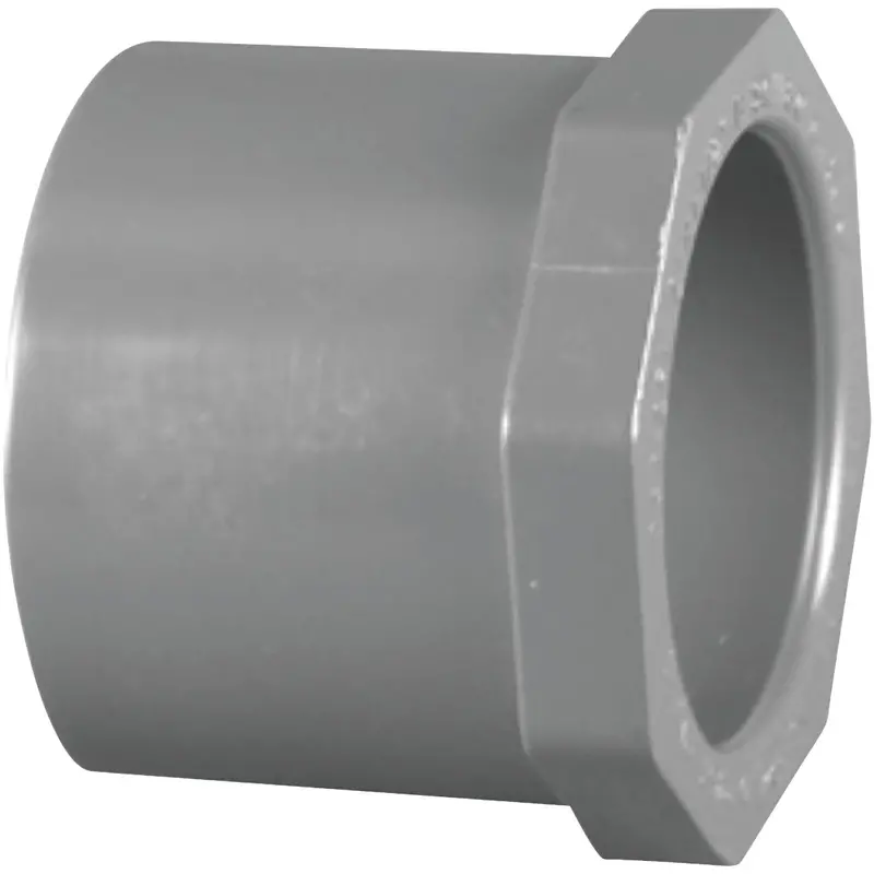 Charlotte Pipe Pvc Bushing – 1-1/2" Spigot X 1" Slip, Schedule 80 Fitting 1
