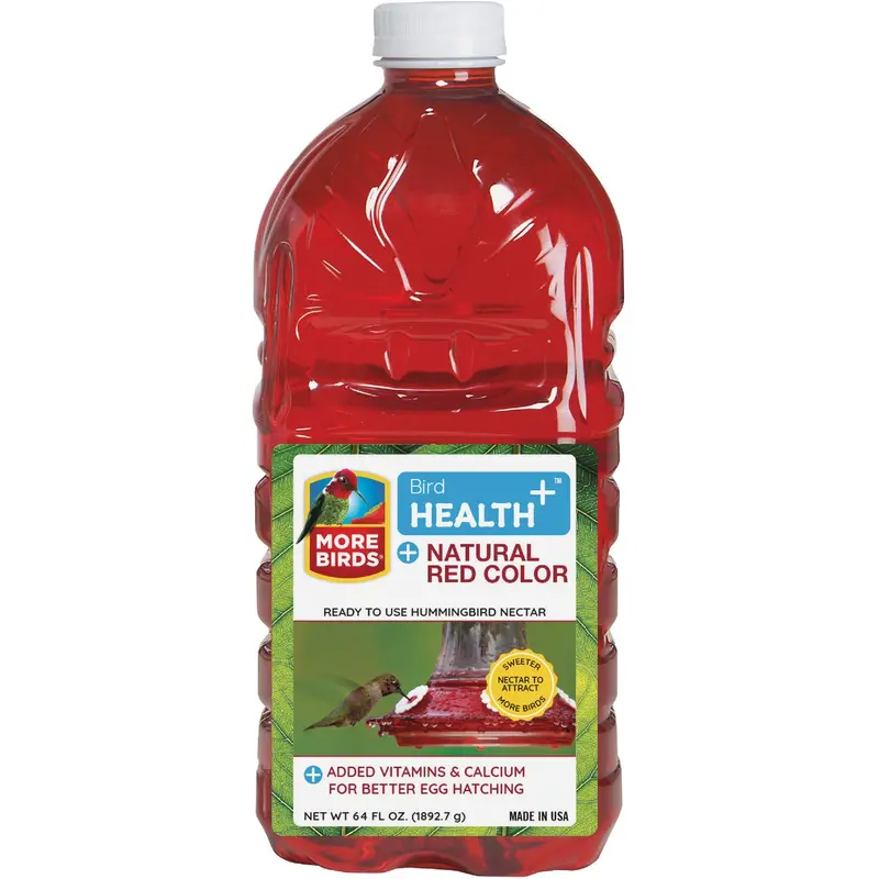 Classic Birds Hummingbird Nectar – Ready-To-Use Red Formula, 64 Oz. 1