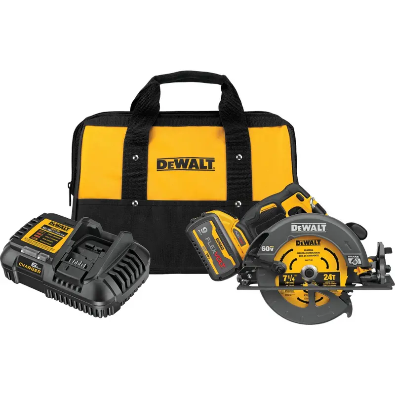 Dewalt Flexvolt 60V Max Brushless Cordless Circular Saw – 7-1/4", With Brake System 1