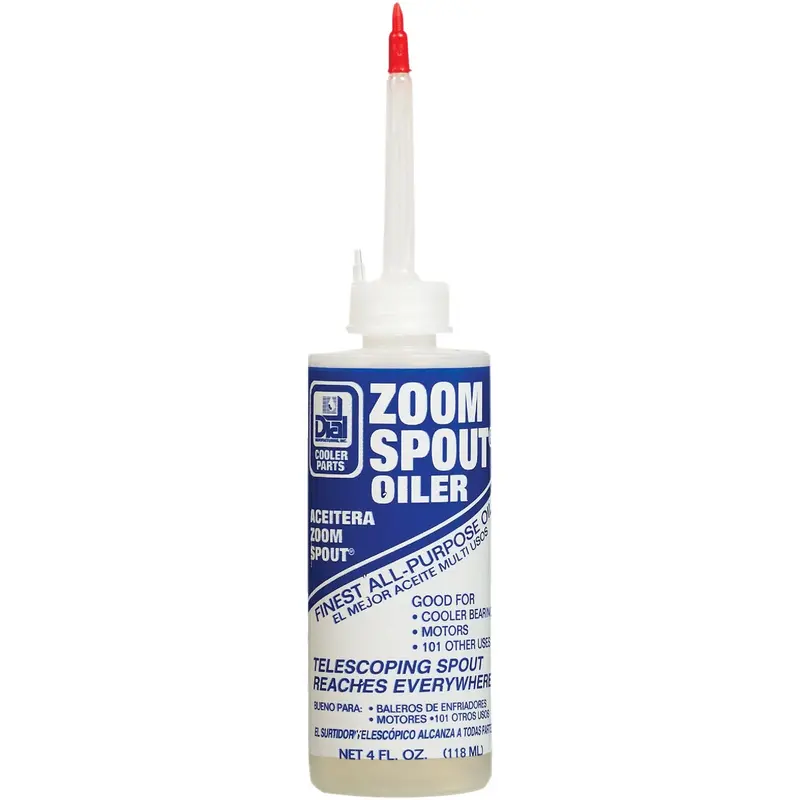 Dial Zoom Spout Lubricant – 4 Oz. Squeeze Bottle, Multi-Surface Formula 1